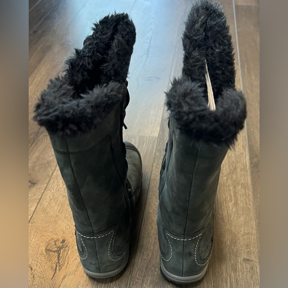 Keen Brighton High Gray Waterproof Boots Women’s Size 7.5 - Picture 6 of 11